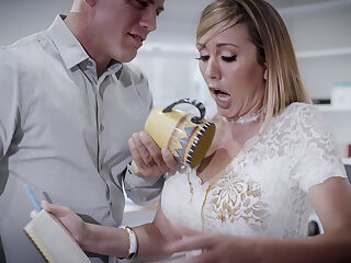 Oops! Did I just spill my drink on you?